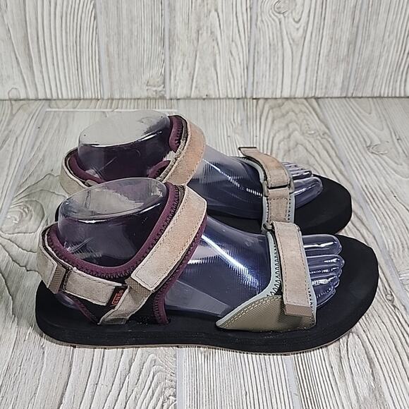 Vans Womens Outdoor Suede Tri Lock Sandals - Picture 2 of 16